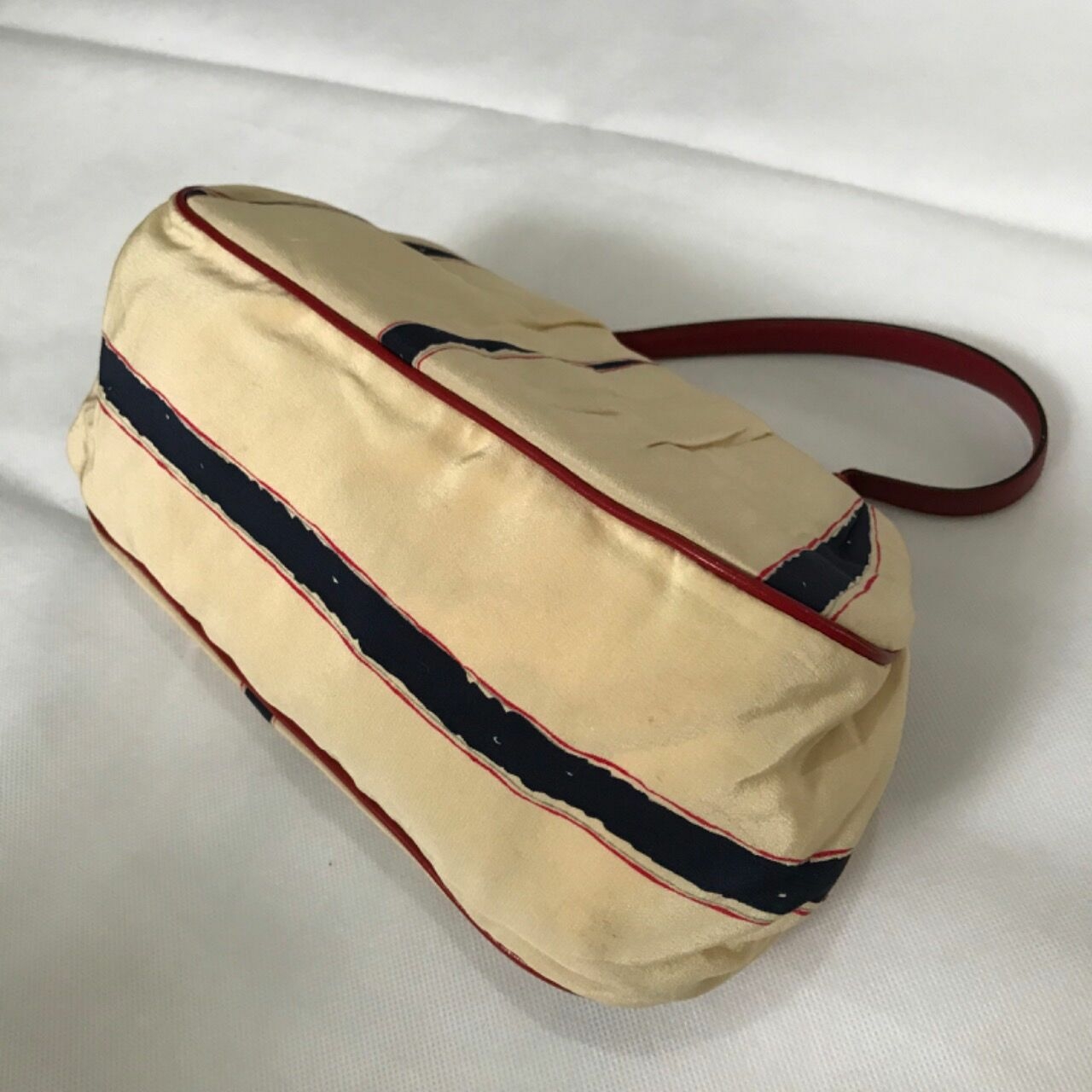 Prada White Multi Vintage Handbag