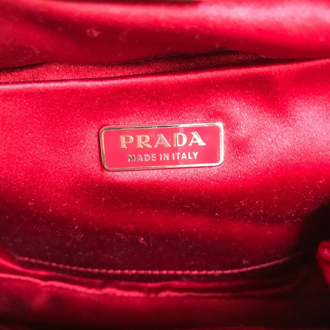 Prada White Multi Vintage Handbag