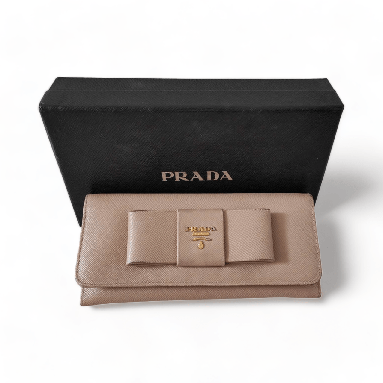 Prada Beige & Pink Dompet