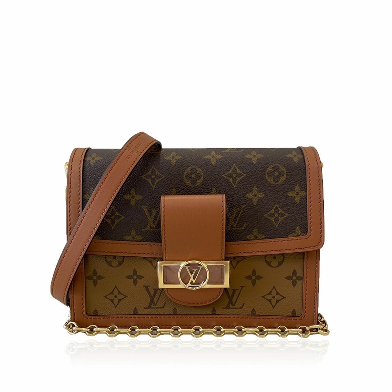 Louis Vuitton Dauphine MM Monogram Shoulder Bag