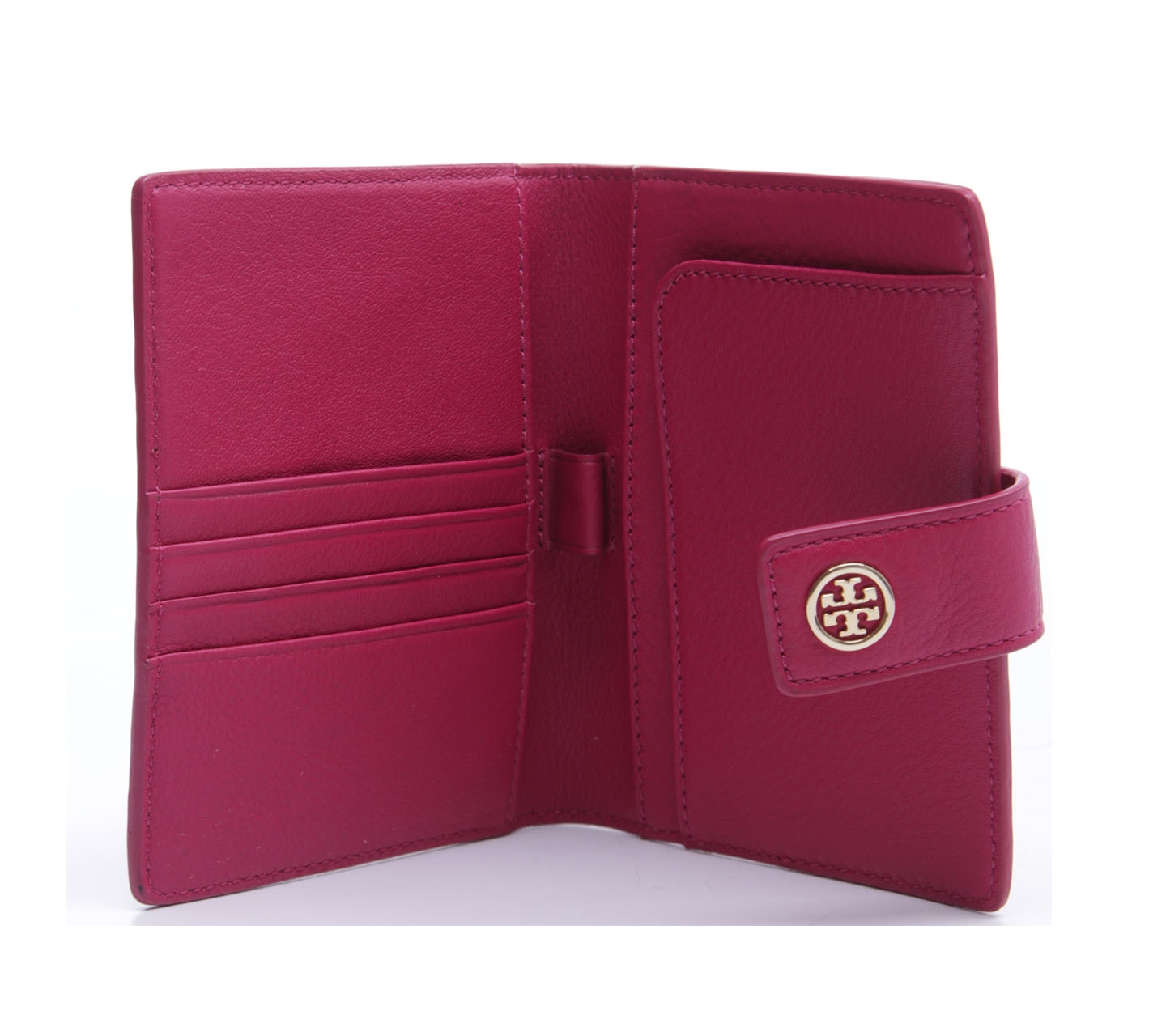 Tory Burch Fuchsia Passport Case Wallet