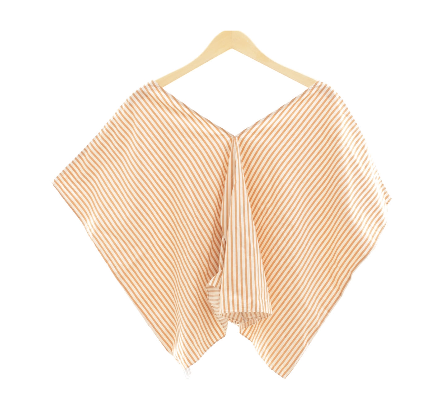 Shop At Velvet Yellow & White Striped V-Neck Blouse