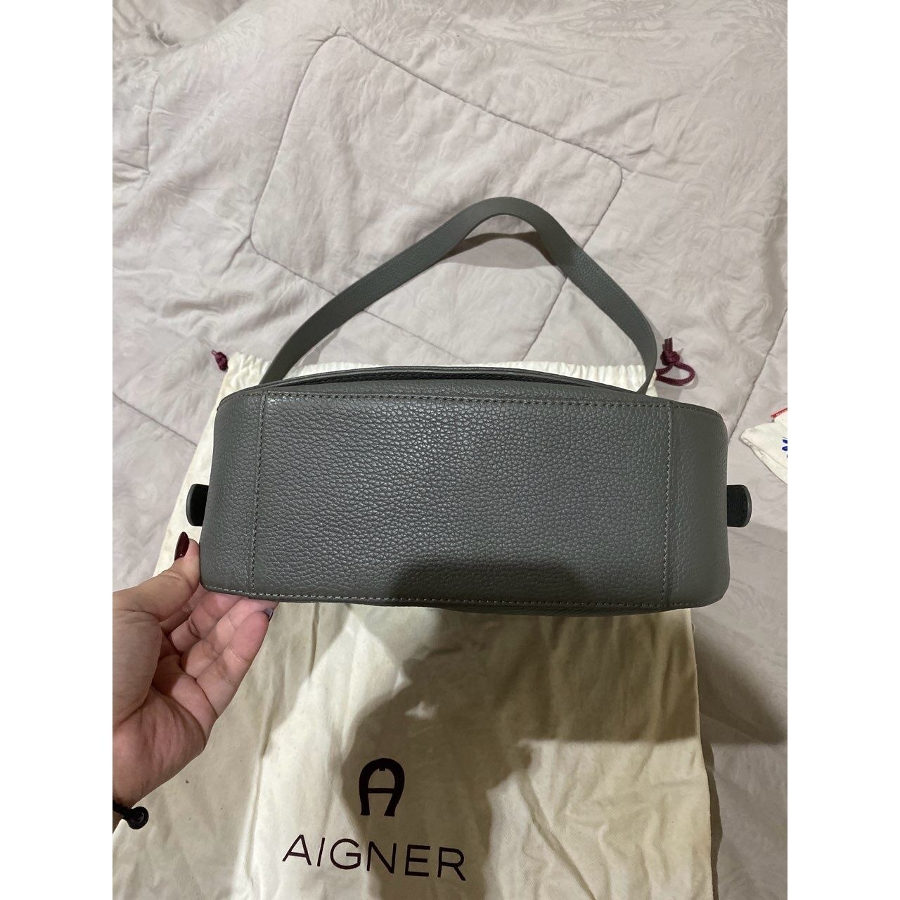 Aigner Grey Sling Bag