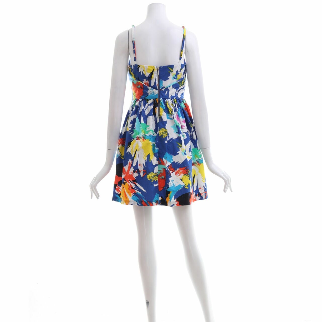 Zara Multicolor Patterned Mini Dress