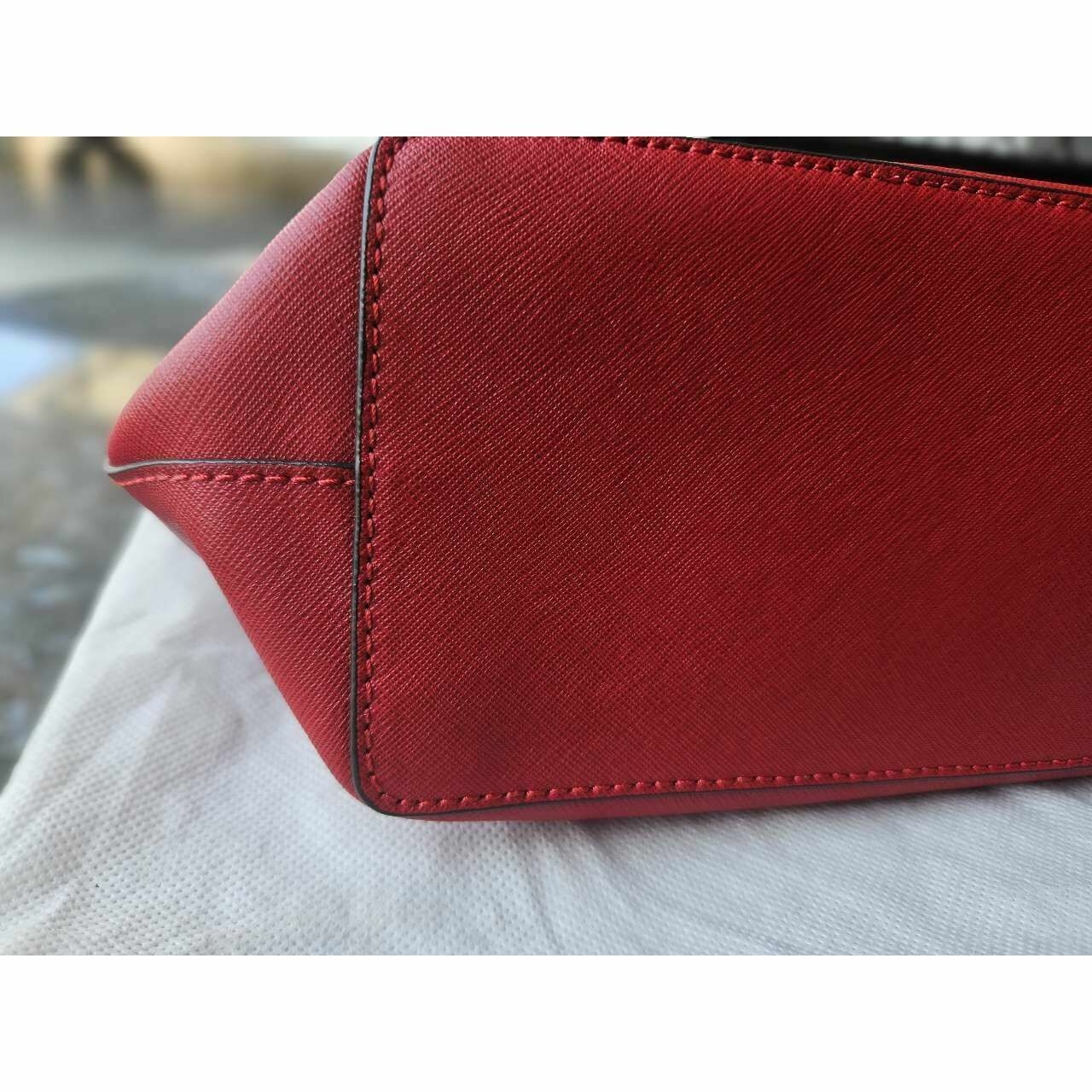 Michael Kors Red Tote Bag