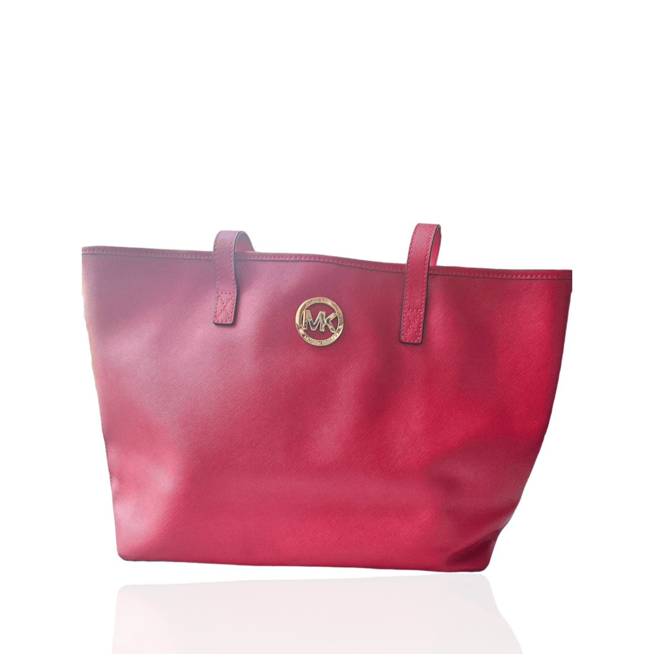 Michael Kors Red Tote Bag