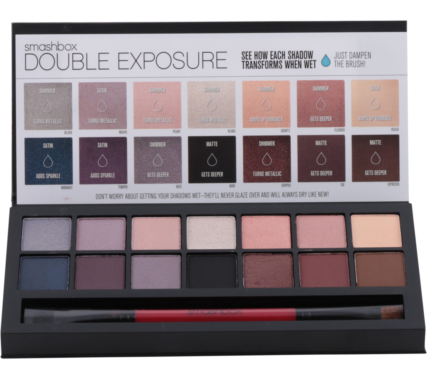 Smashbox Double Exposure Palette Bonus Full Exposure Mascara Eyes