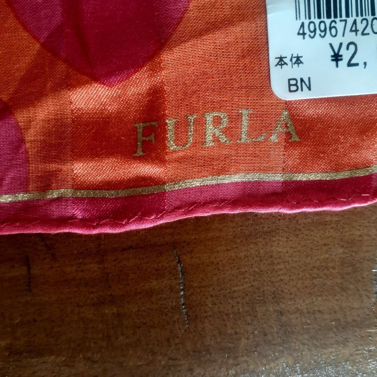 Furla Pink Scarf