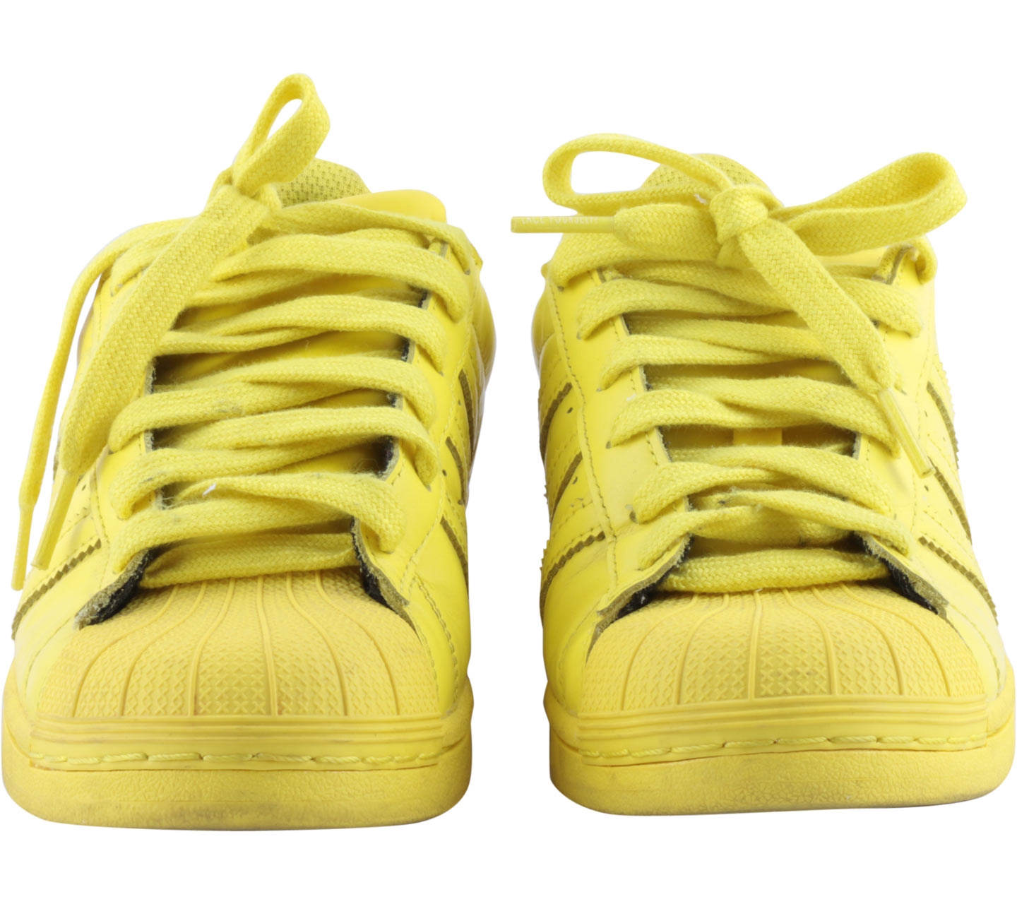 Adidas Yellow Superstar Sneakers