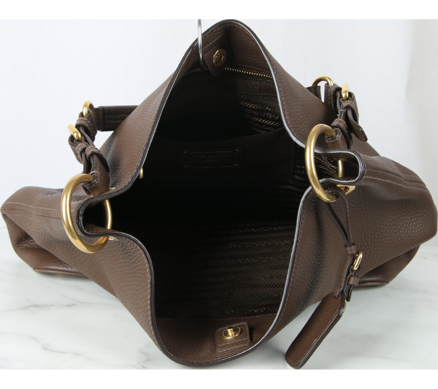 Prada Brown Shoulder Bag