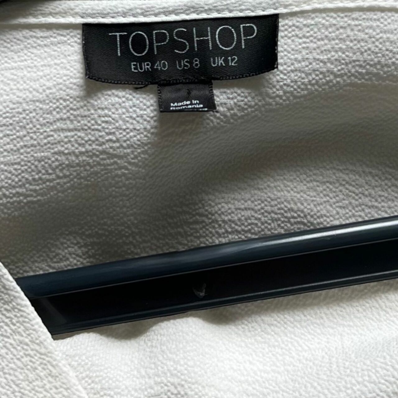 Topshop White Blouse