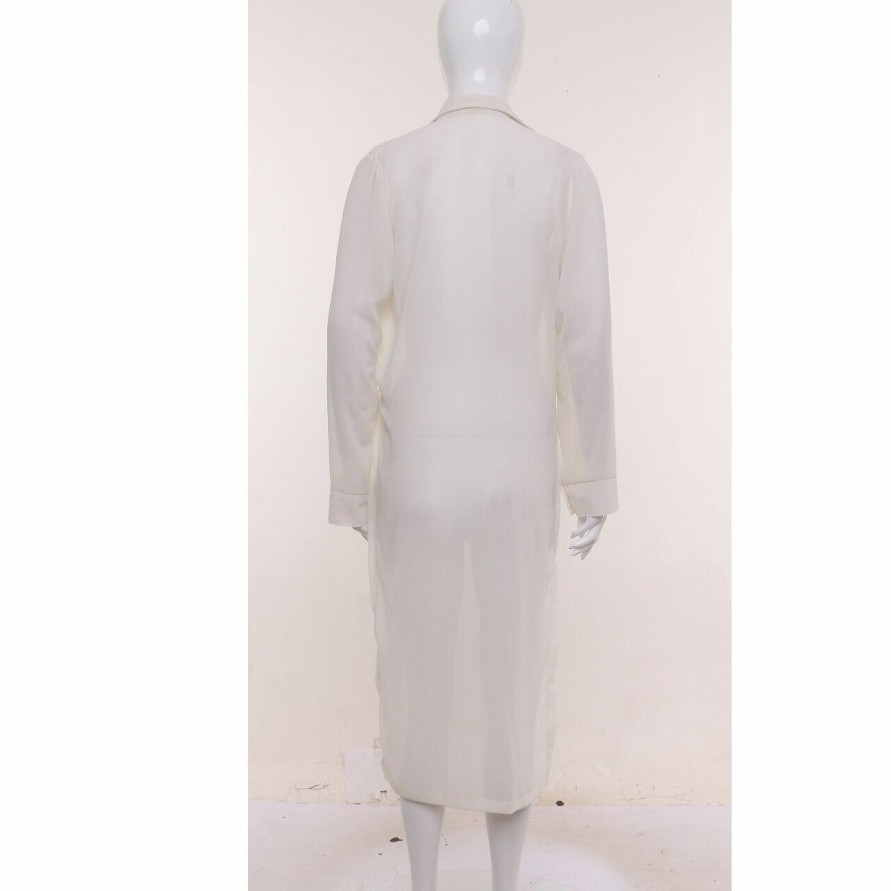 Private Collection White Tunik Slit Shirt	