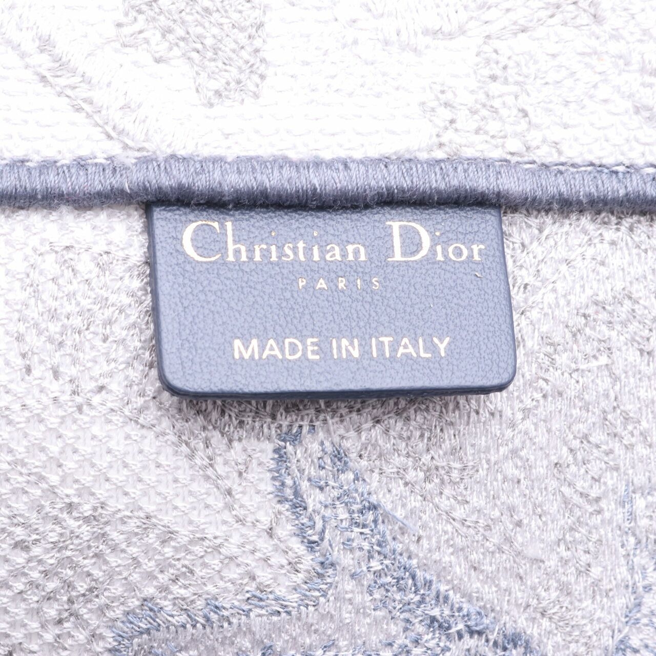 Christian Dior Book Tote Bag Large Dioriviera Toile De Jouy Gray