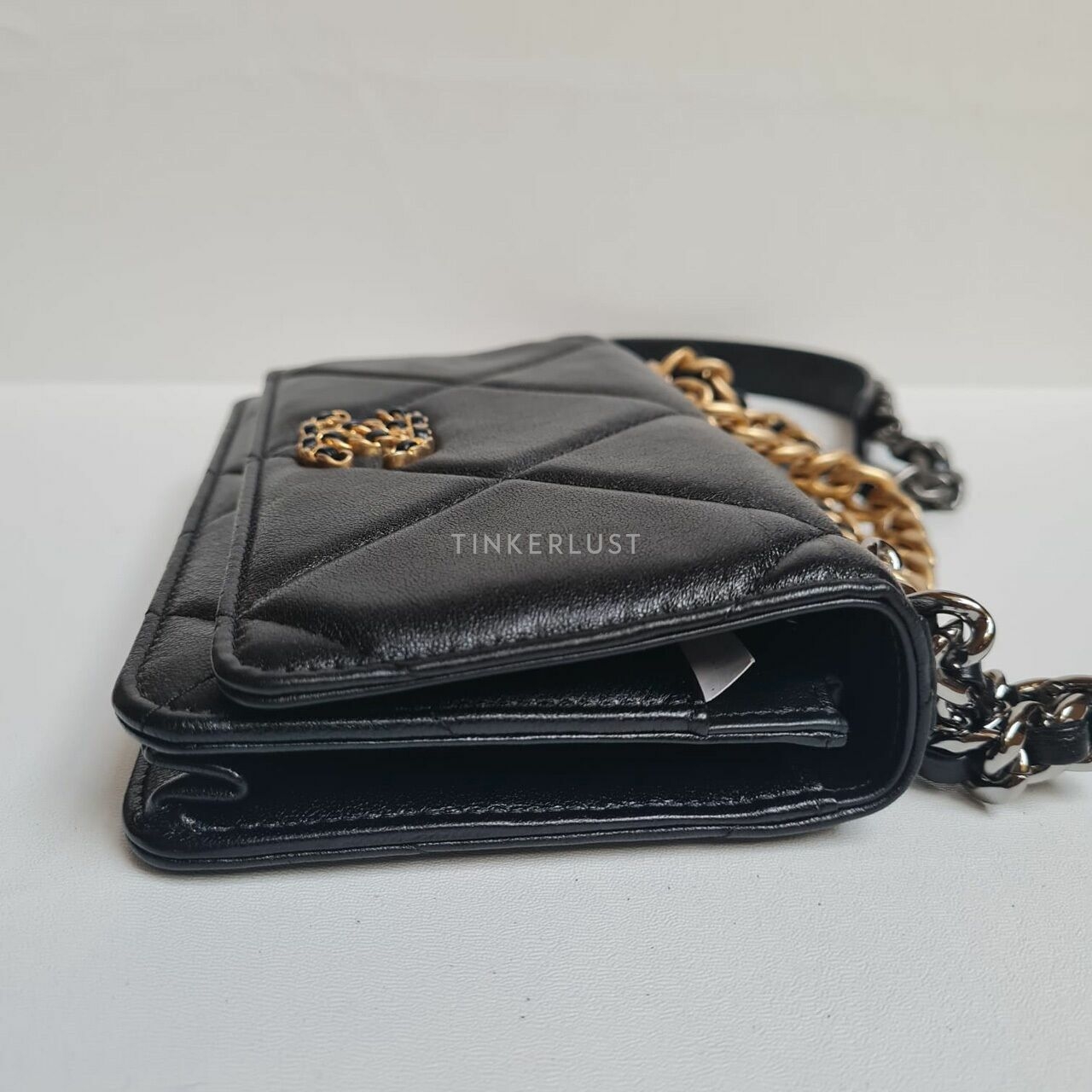 Chanel Wallet On Chain C19 Black Sling Bag