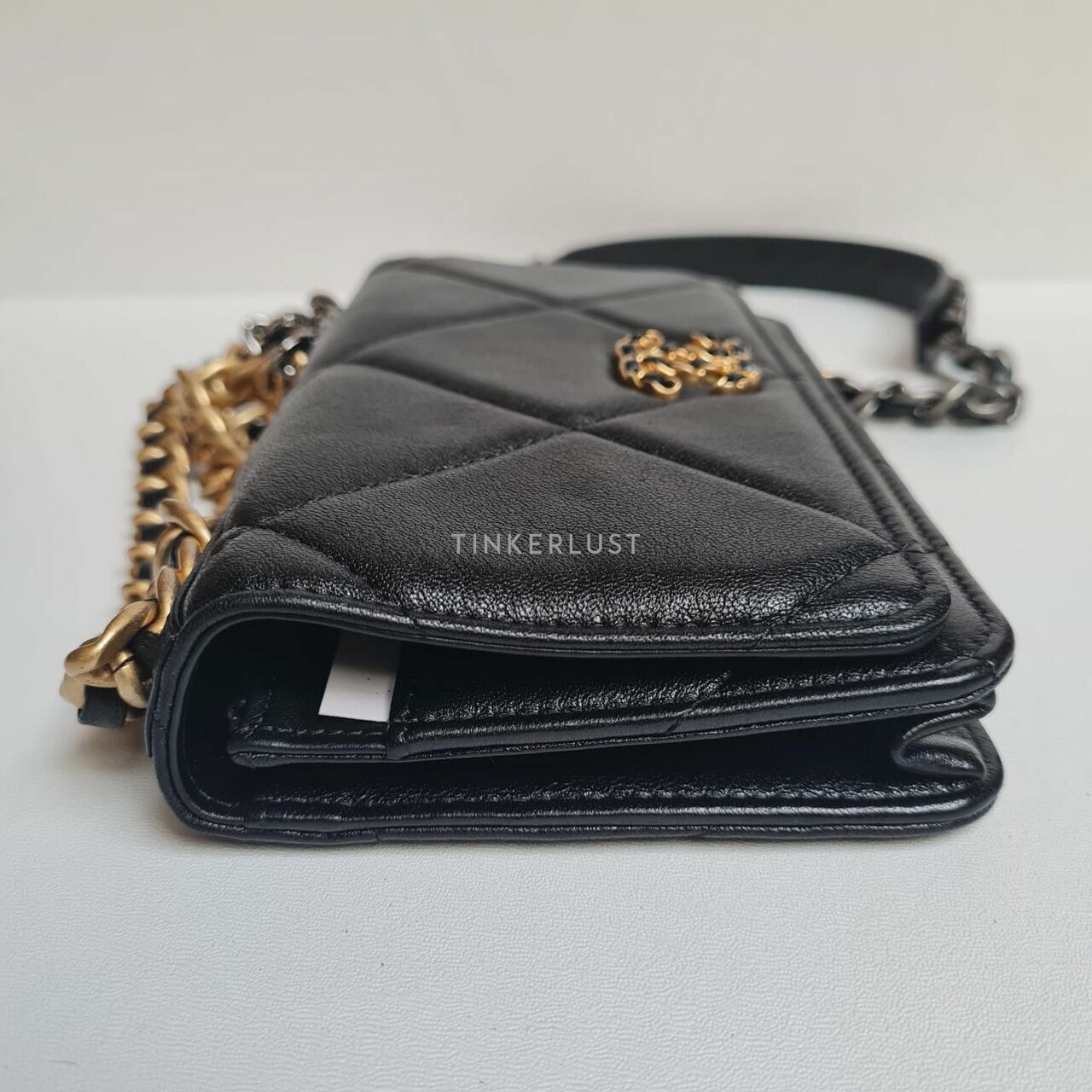 Chanel Wallet On Chain C19 Black Sling Bag