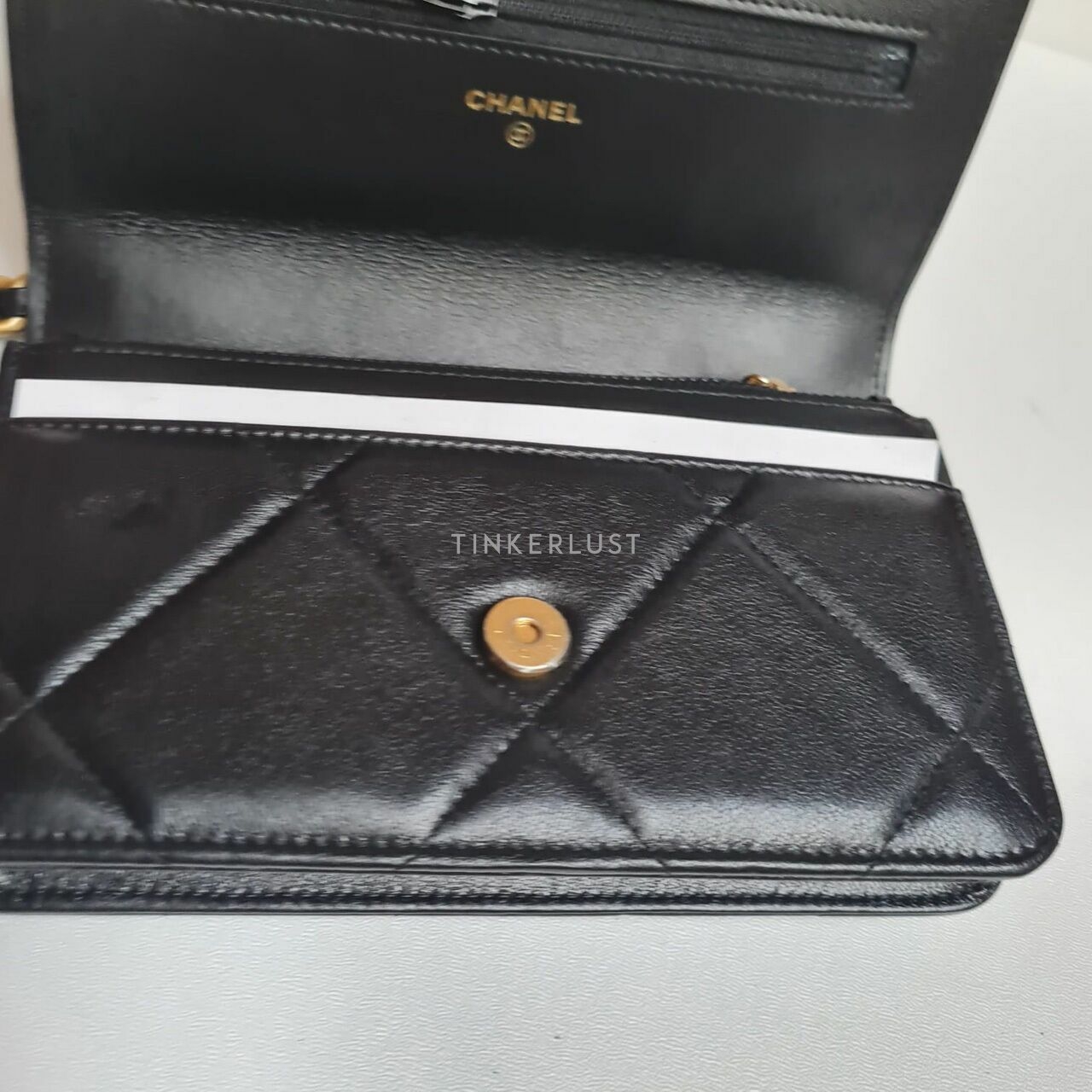 Chanel Wallet On Chain C19 Black Sling Bag