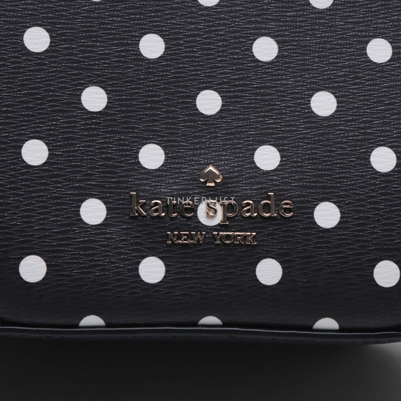 Kate Spade X Disney Minnie Mouse K4641 Black Round Crossbody Bag	