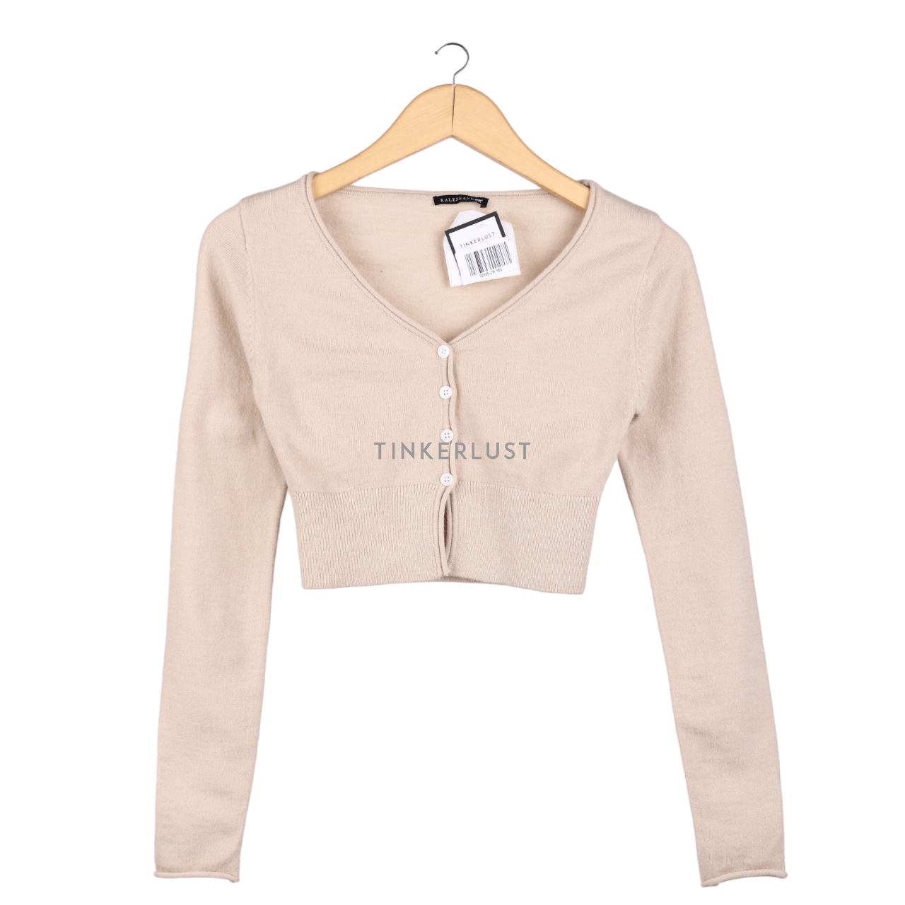 Private Collection Beige Crop Cardigan