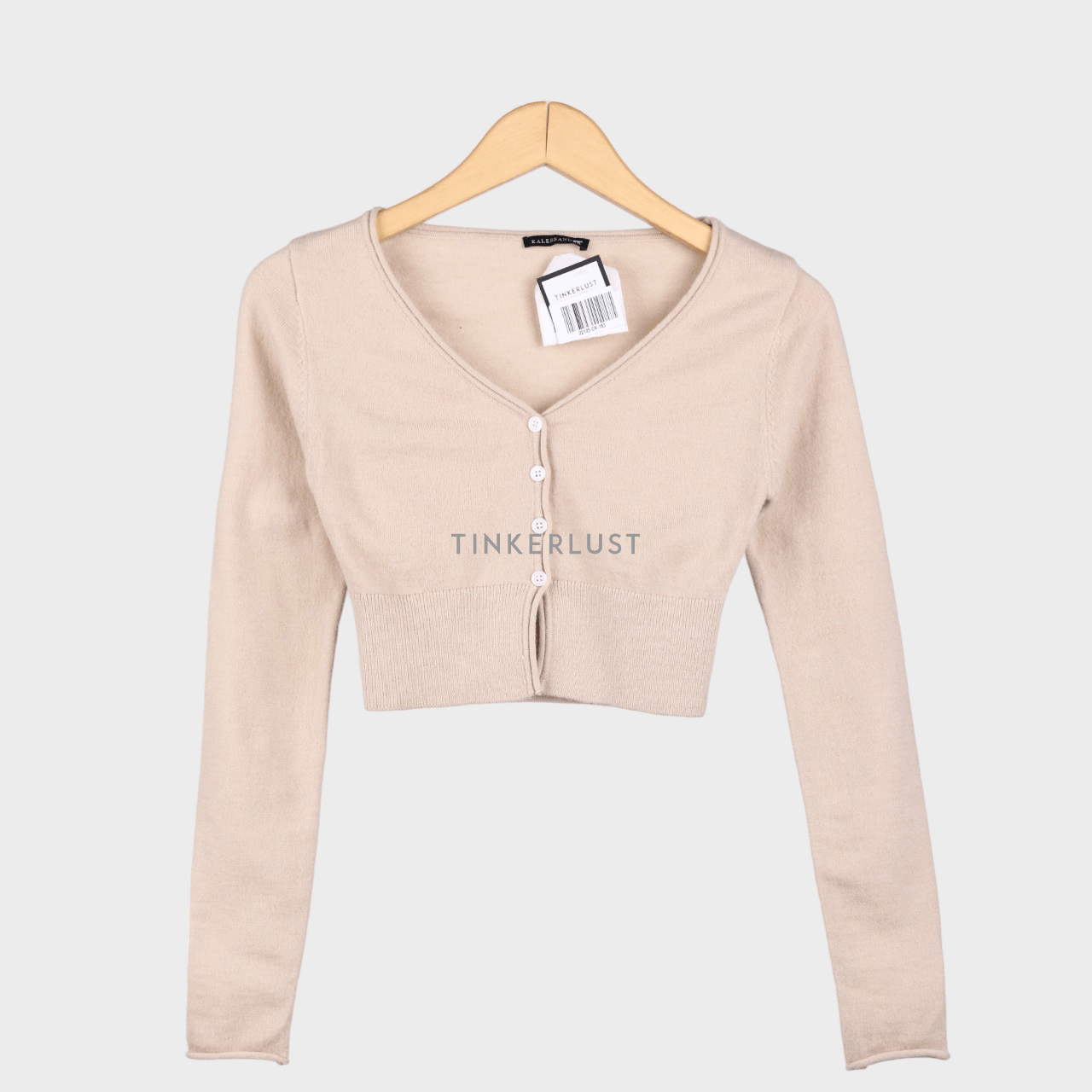 Private Collection Beige Crop Cardigan