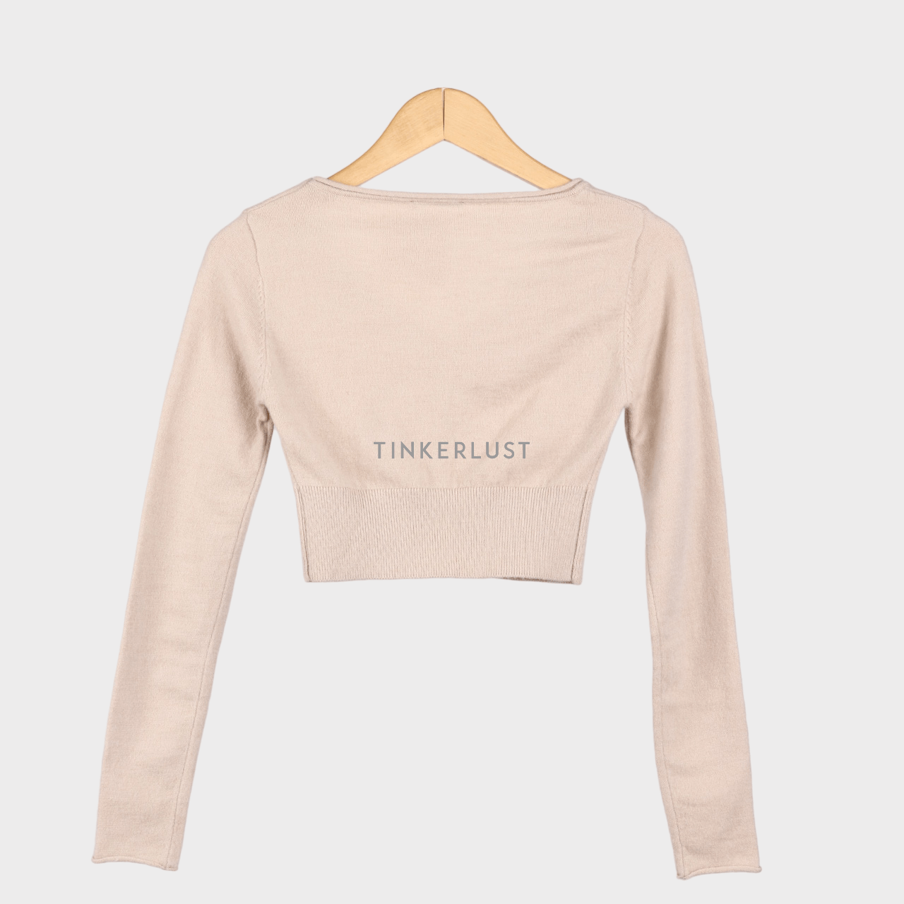 Private Collection Beige Crop Cardigan