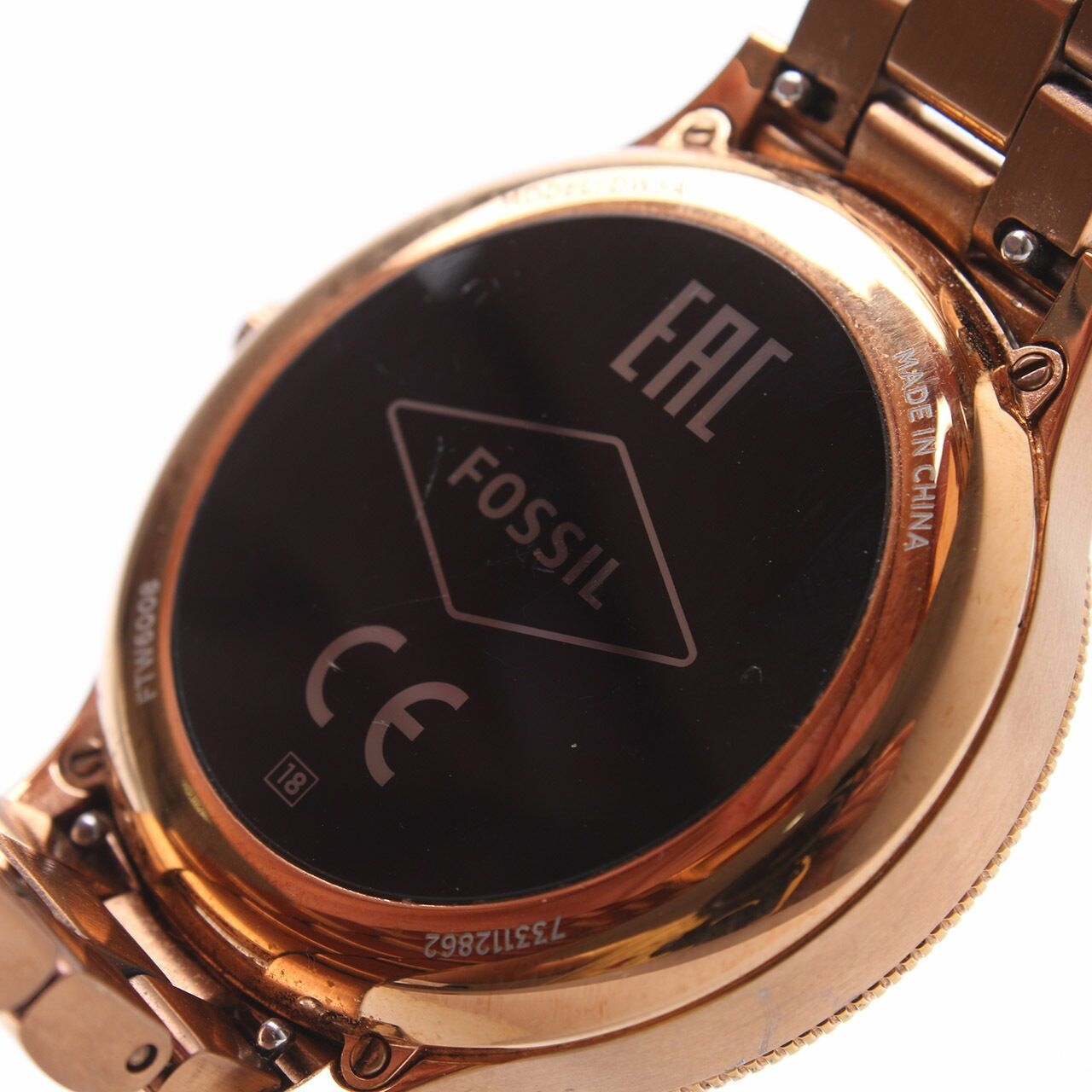 Fossil Gen 3 Venture Rose-Gold-Tone Stainless Steel Smartwatch