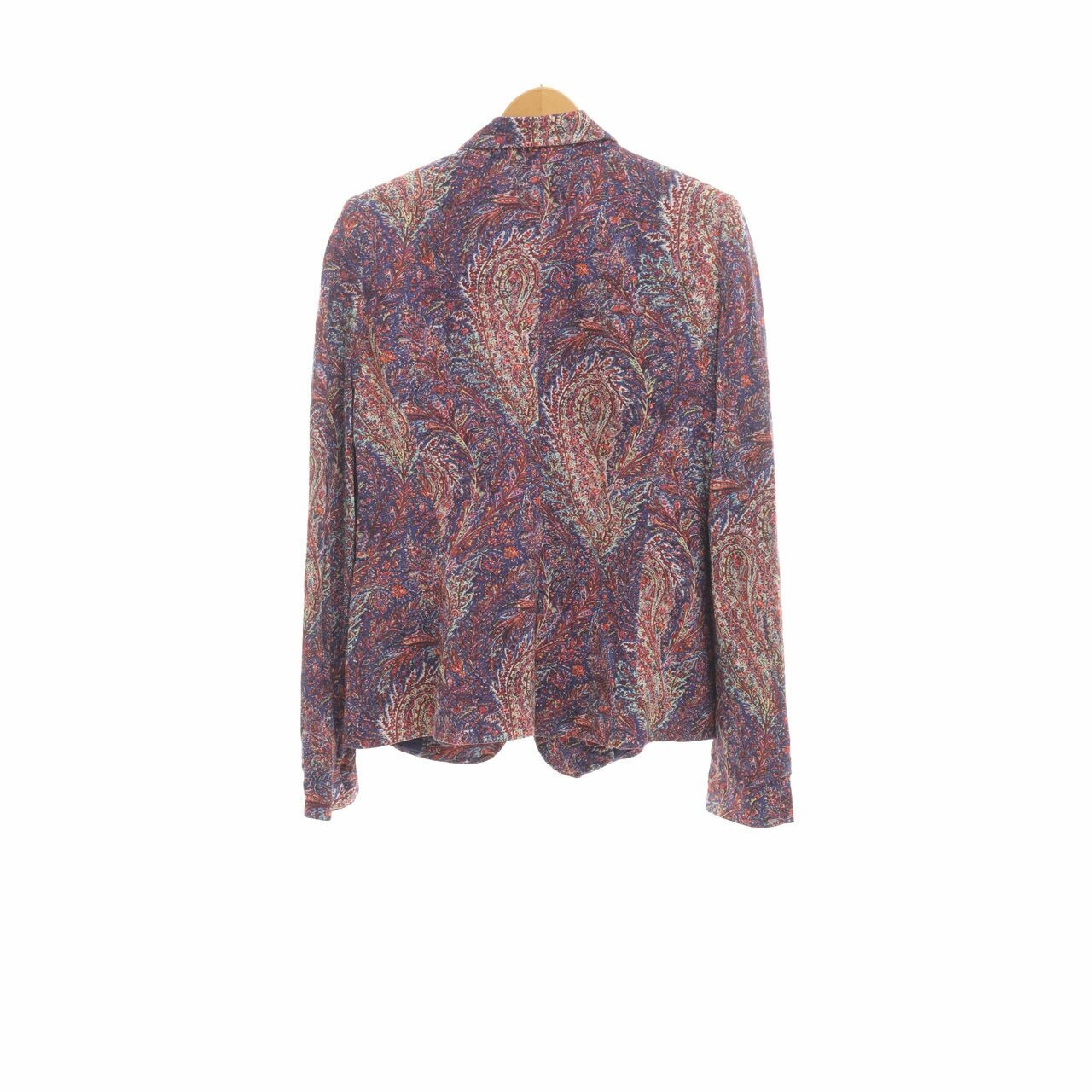 Zara Multicolor Printed Blazer