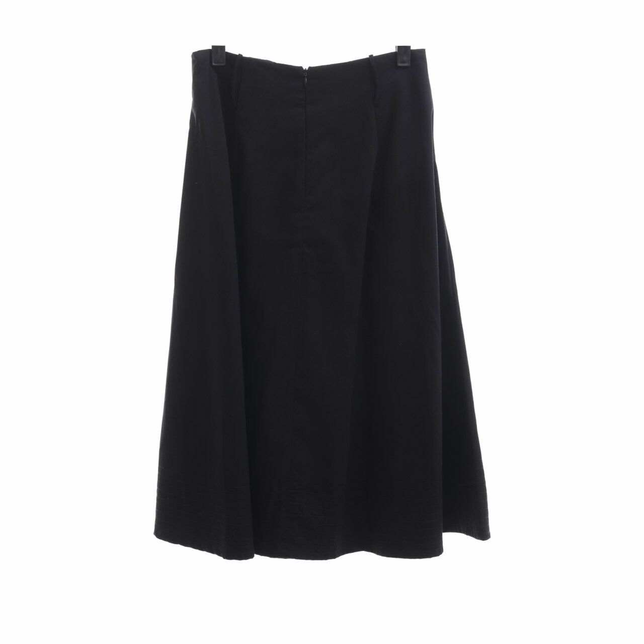 Eesome Black Midi Skirt