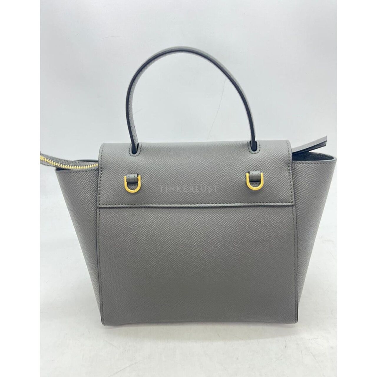 Celine Nano Belt Grey GHW 2021 Satchel