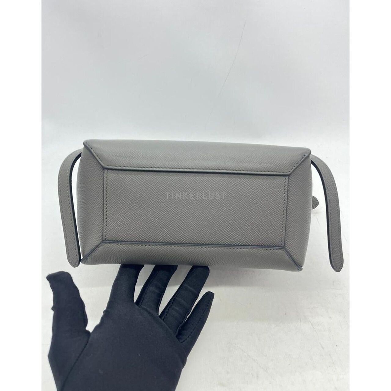 Celine Nano Belt Grey GHW 2021 Satchel