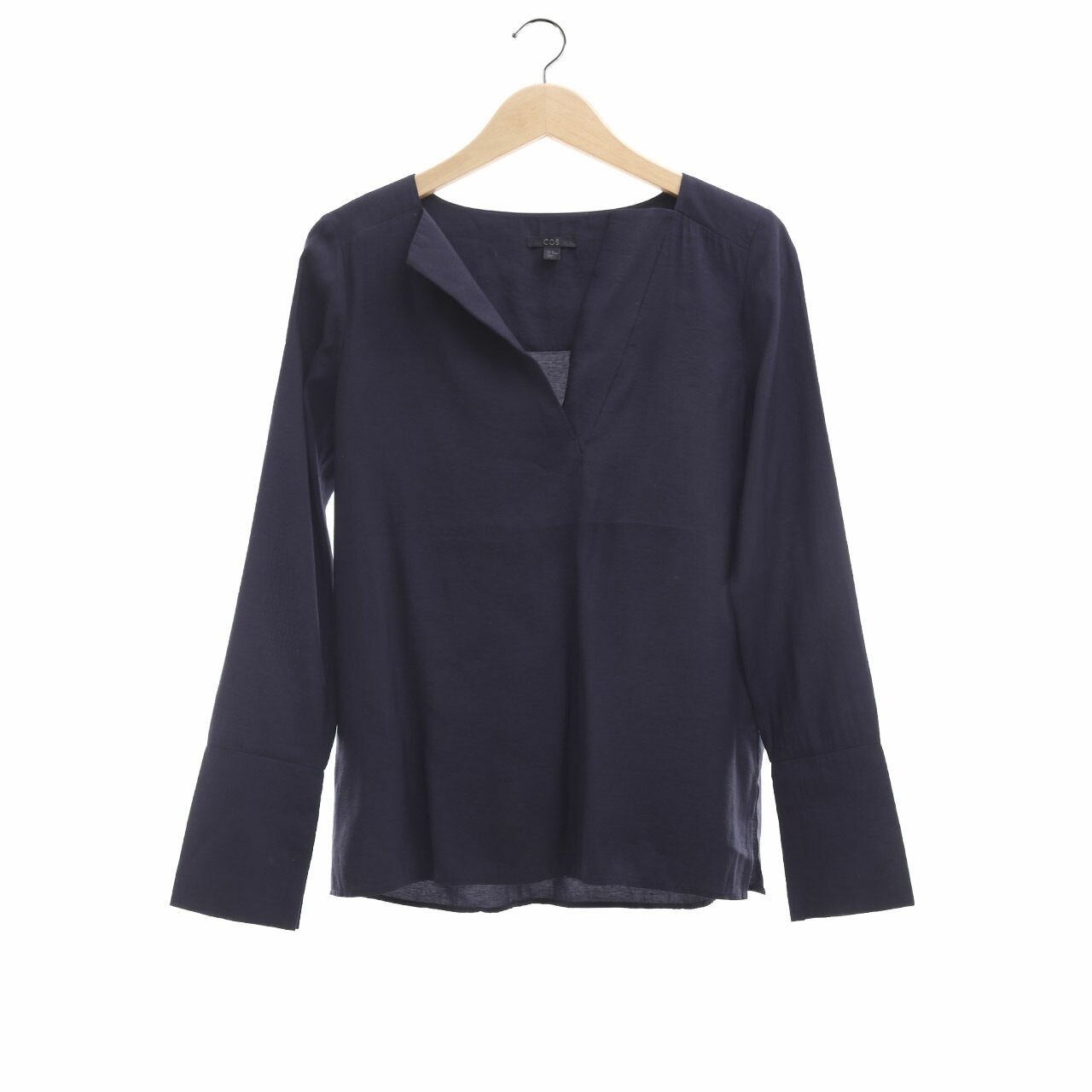 COS Navy Blouse