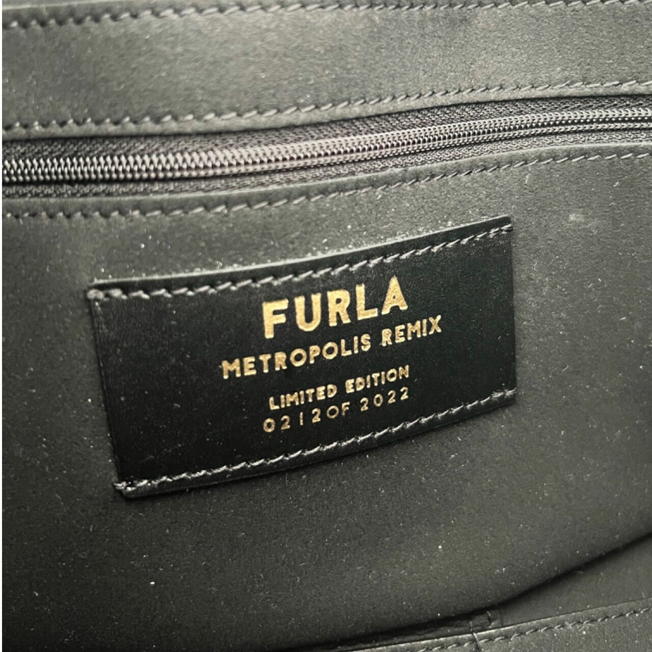 Furla Metropolis Remix 2023 In Nero Black Shoulder Bag