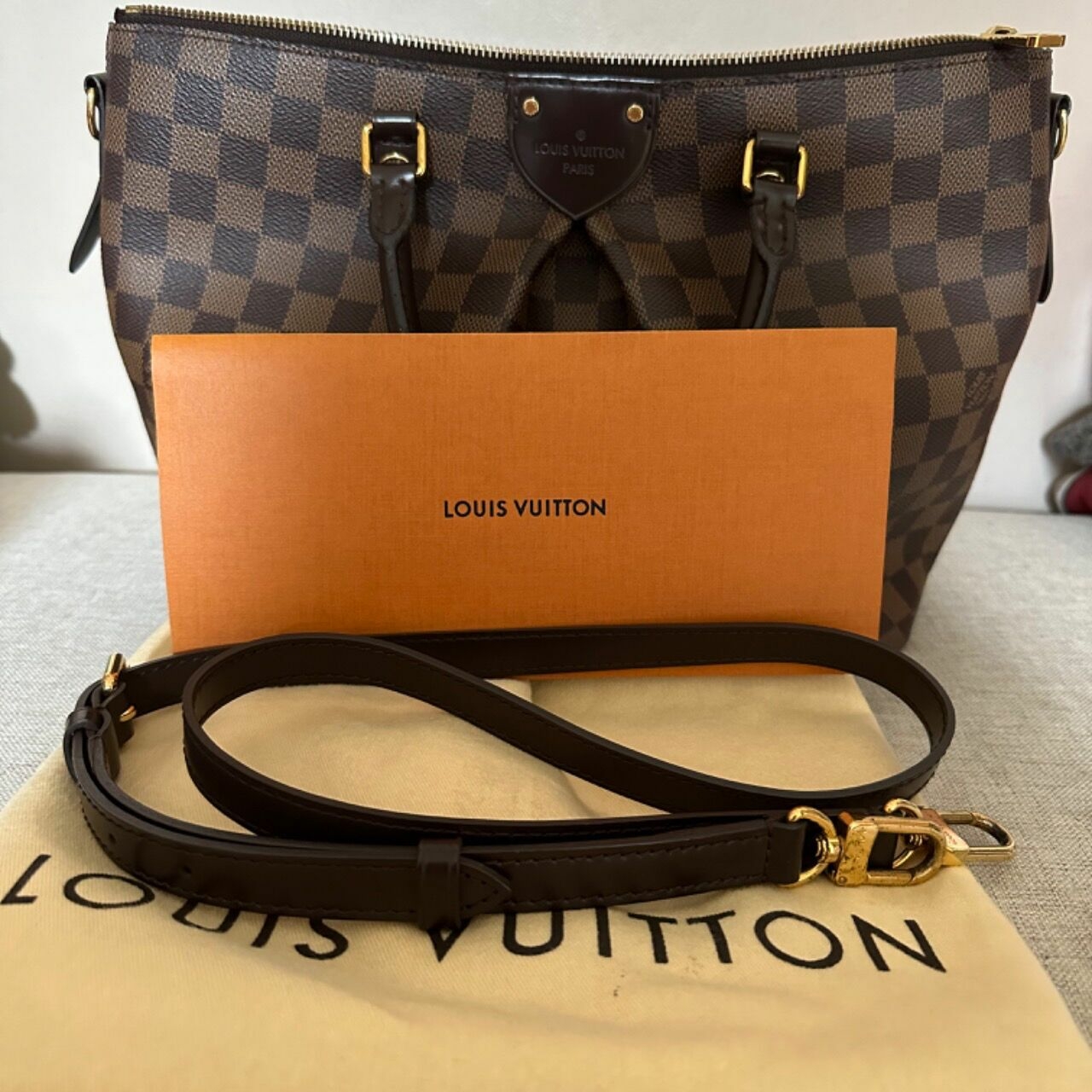 Louis Vuitton Siena Damier Ebene Mm