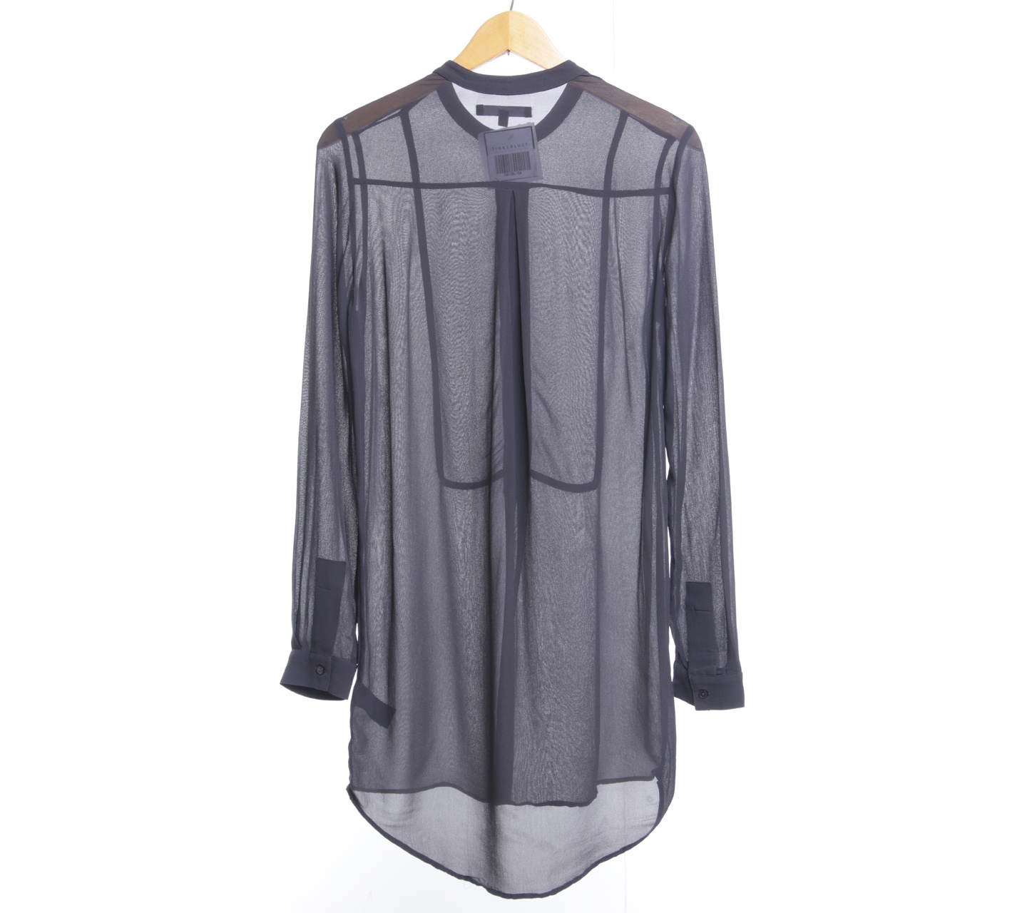 Next Dark Grey Tunic Blouse