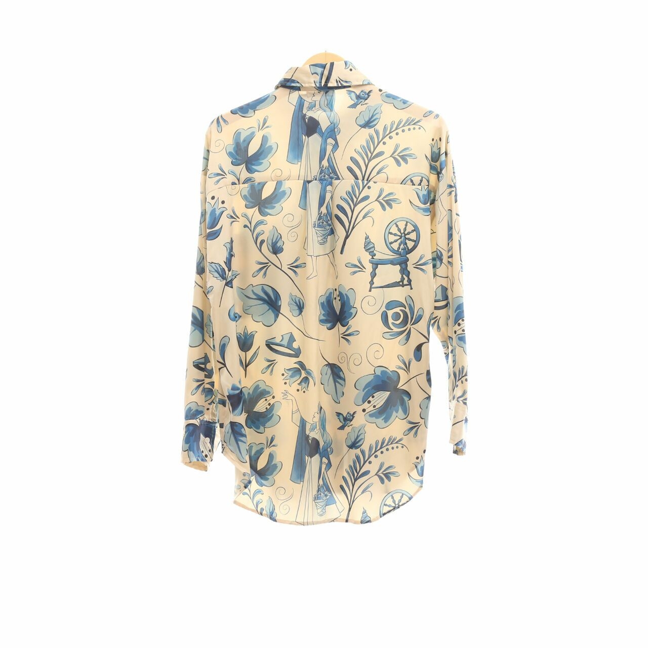 Shop At Velvet x Disney Cream Pattern Shirt