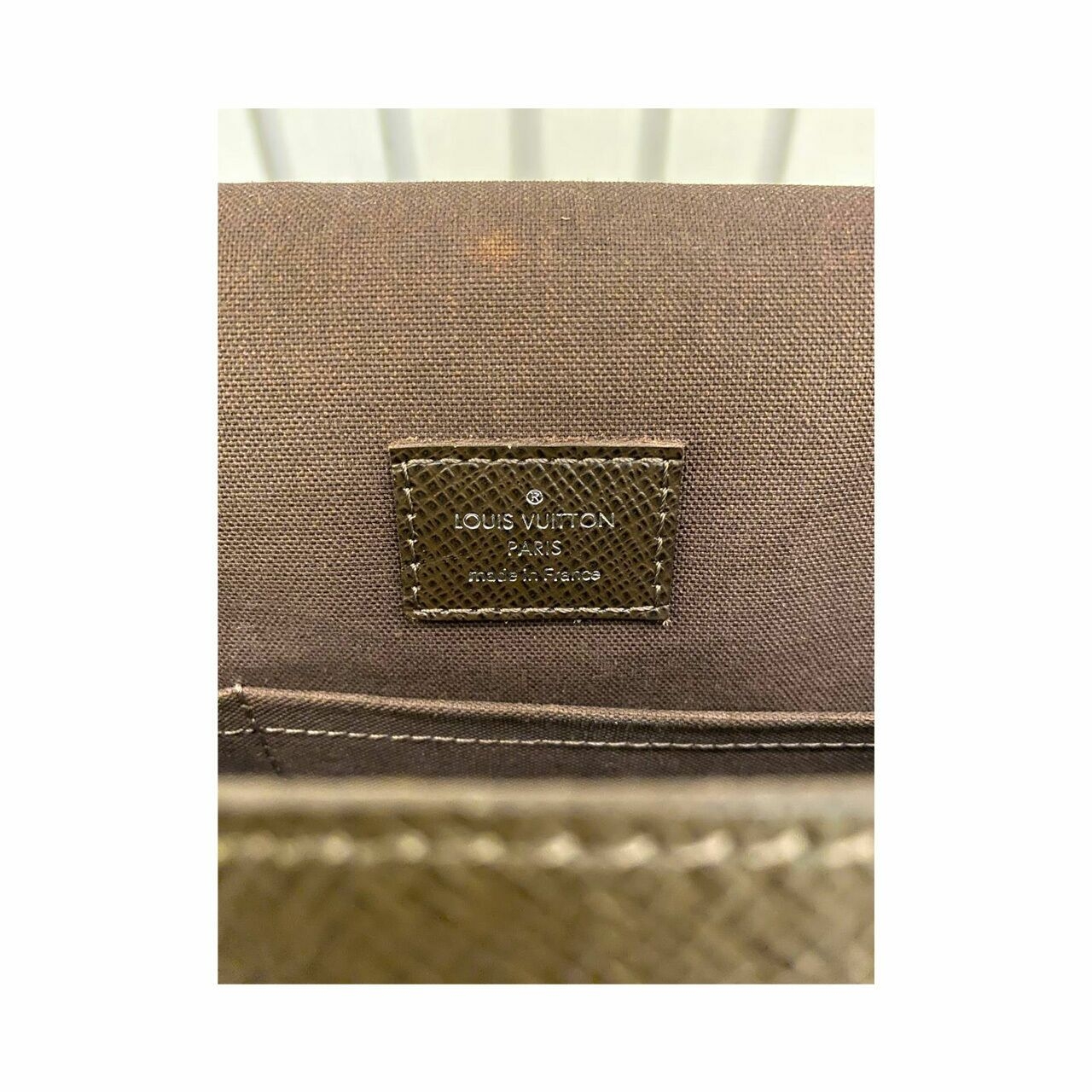 Louis Vuitton Taiga Messenger Bag in Brown SHW 2011 Sling Bag