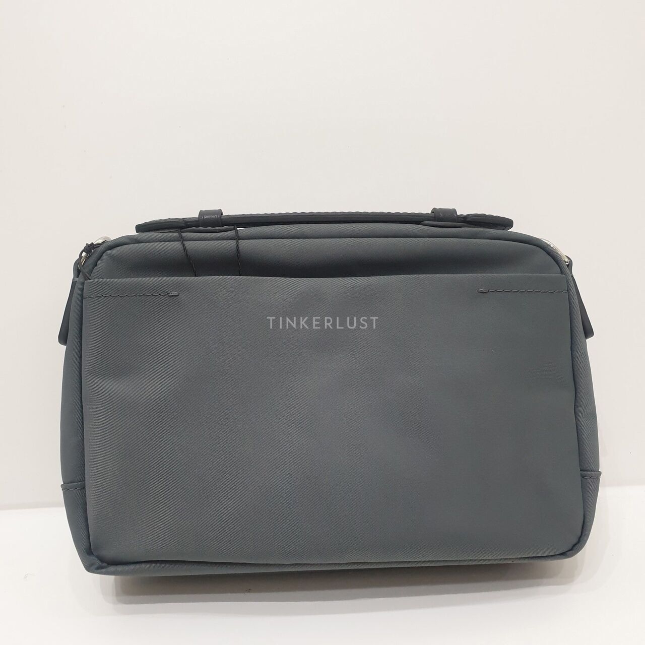 Tumi Claudia Grey Nylon SHW Sling Bag