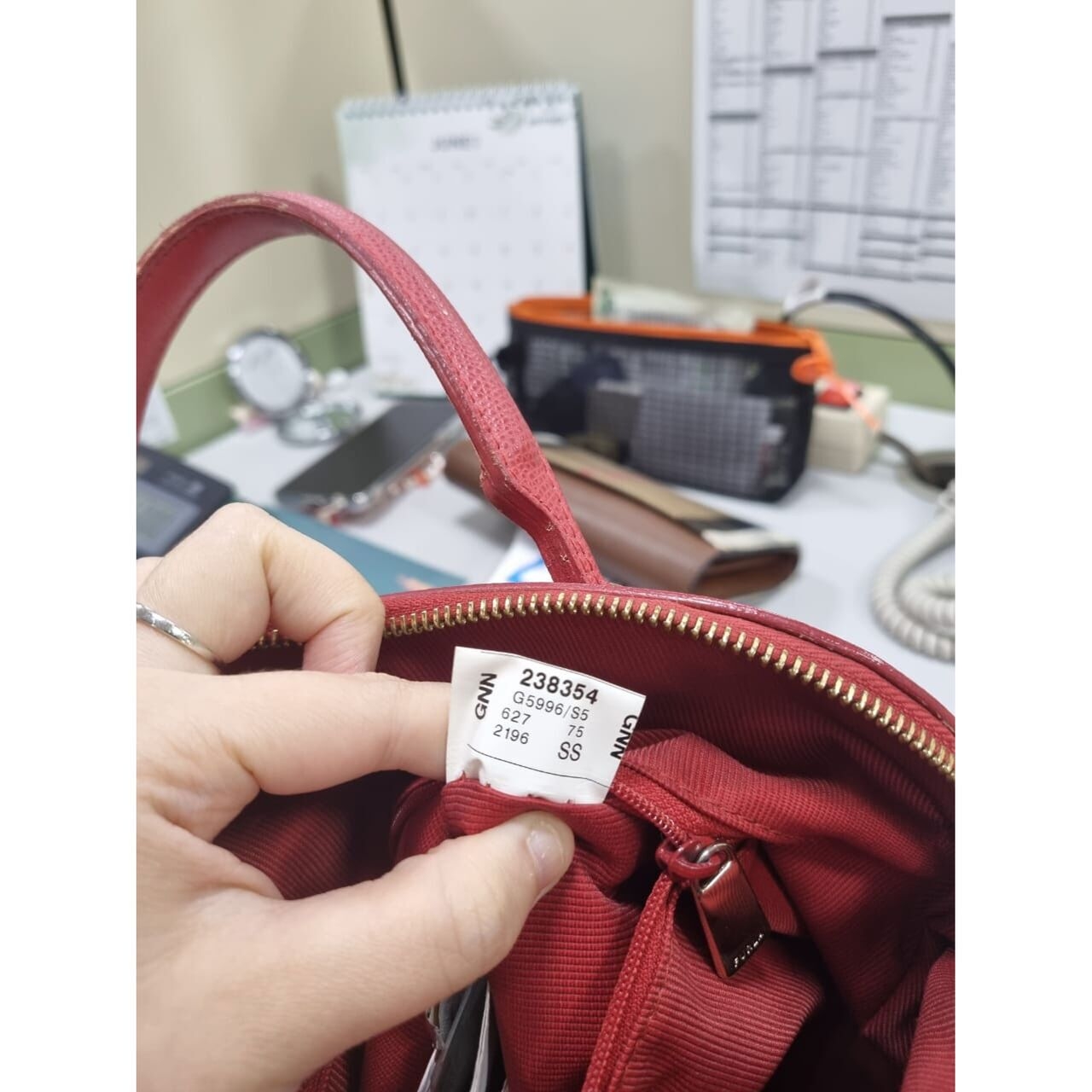 Furla Red Sling Bag