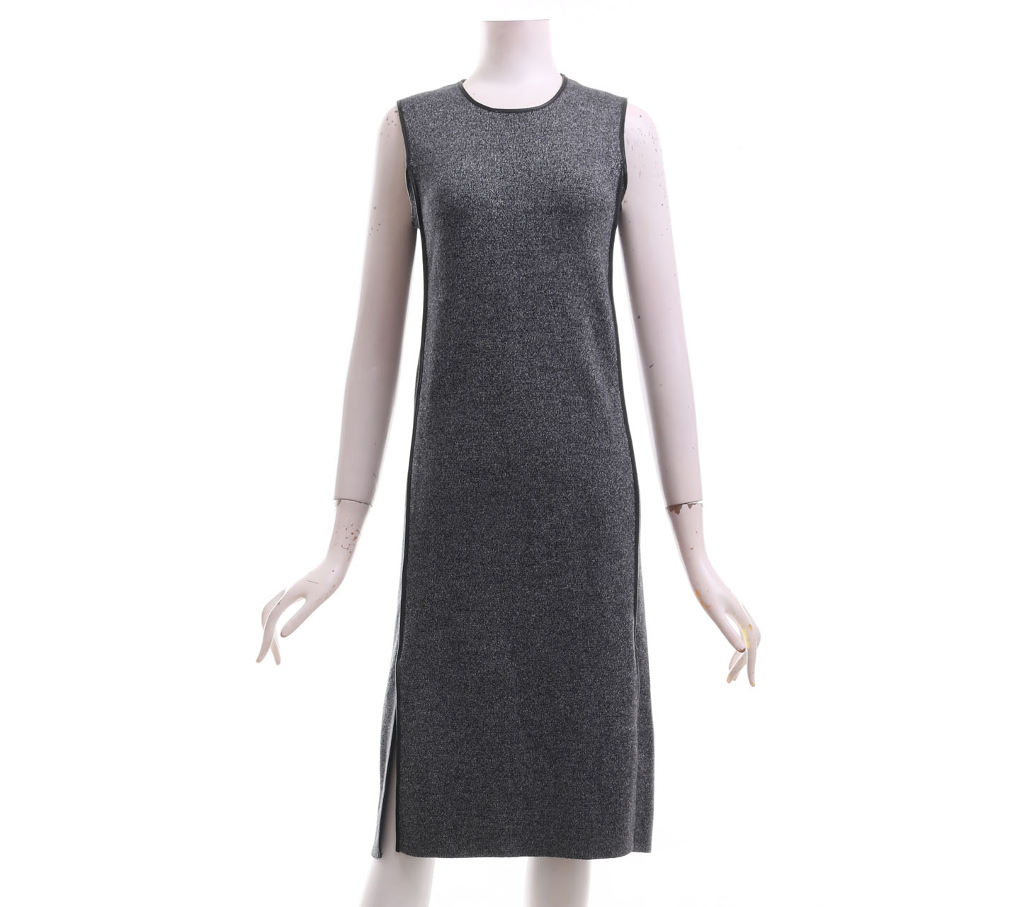 Zara Grey Kinit Mini Dress