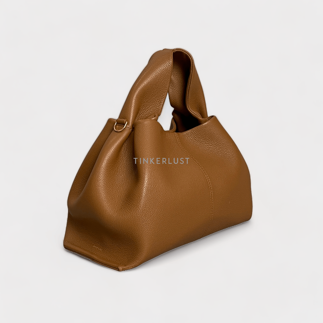 POLENE Numero Neuf Camel Handbag