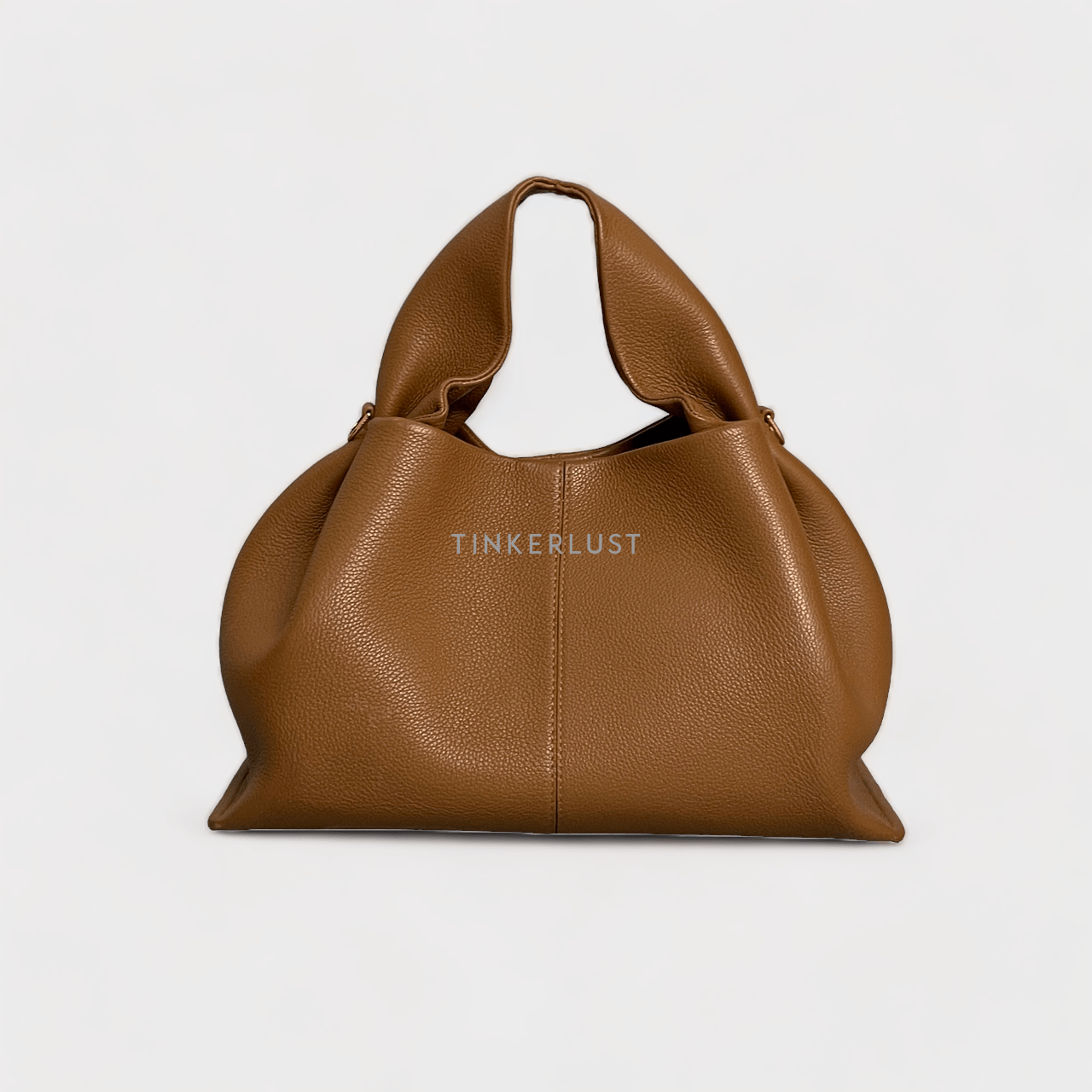 POLENE Numero Neuf Camel Handbag