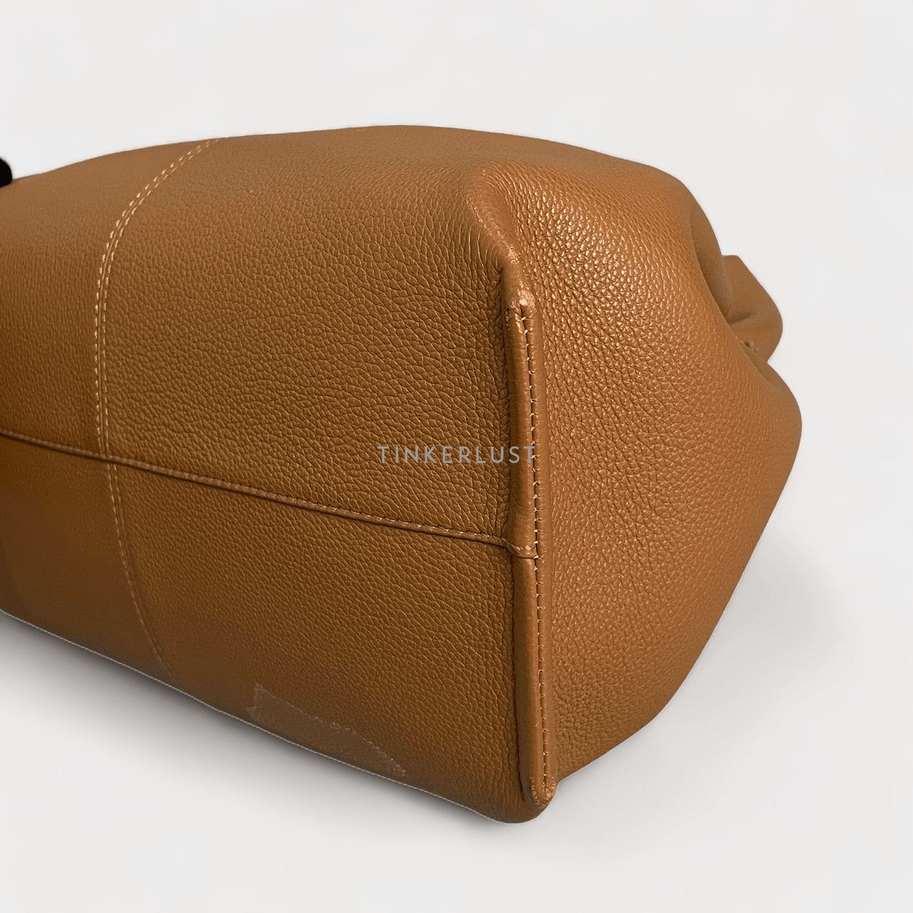 POLENE Numero Neuf Camel Handbag