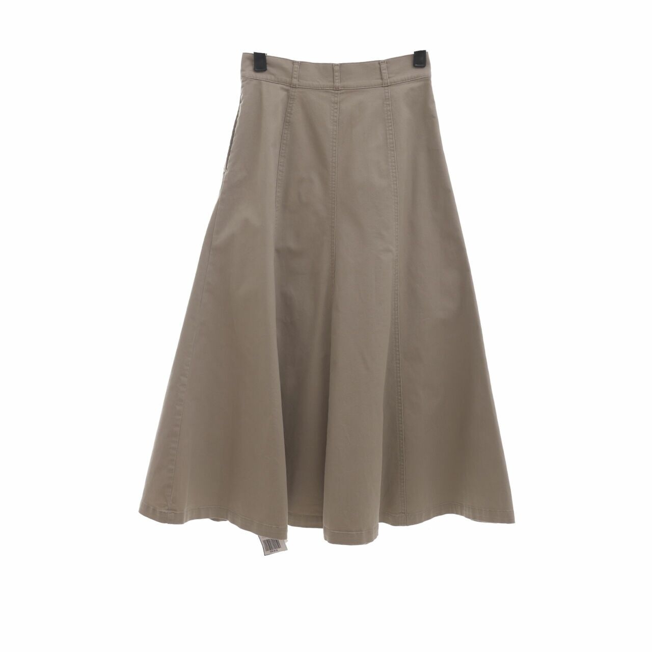 UNIQLO Khaki Maxi Skirt 