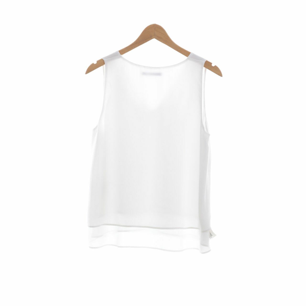 Zara White Sleeveless