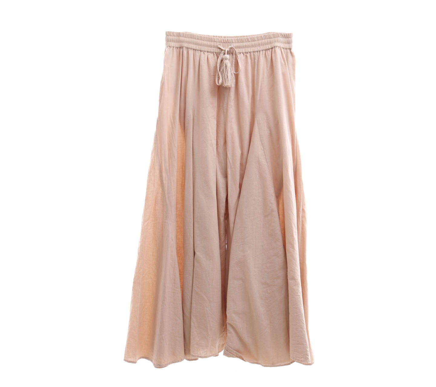 Et Cetera Light Brown Palazzo Long Pants