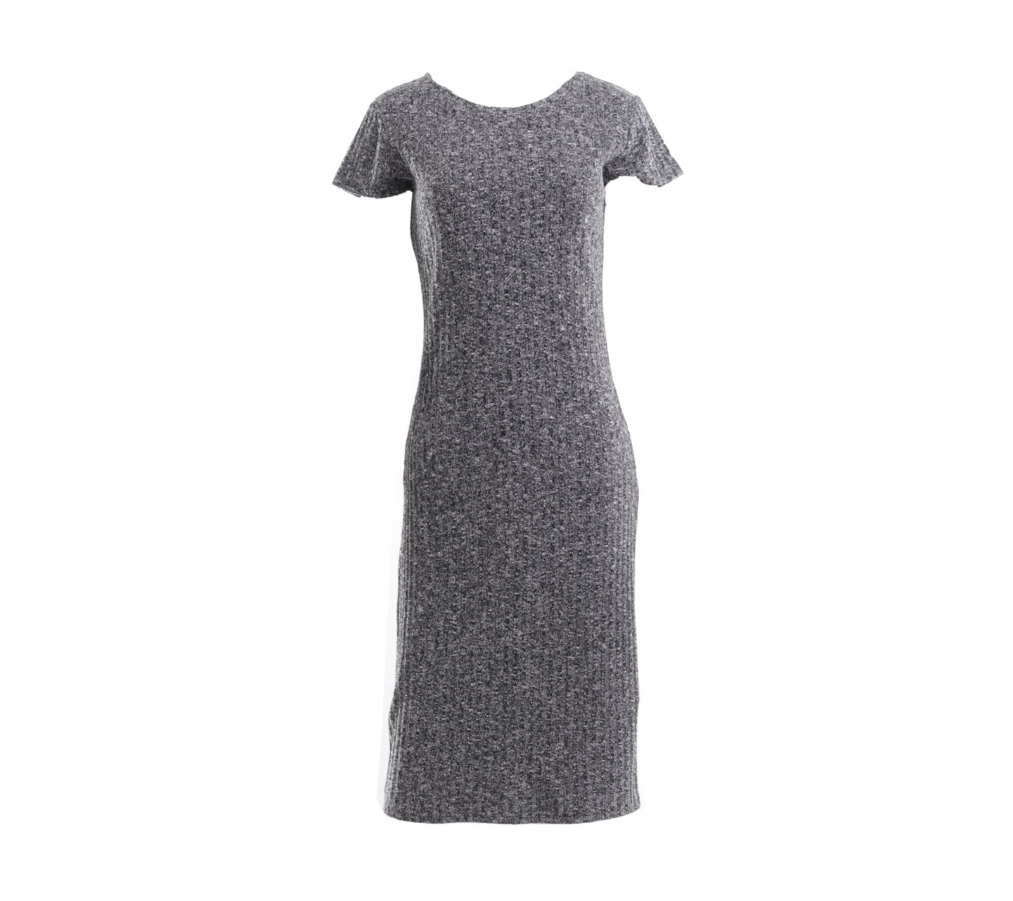 Cotton On Grey Knit Midi Dress