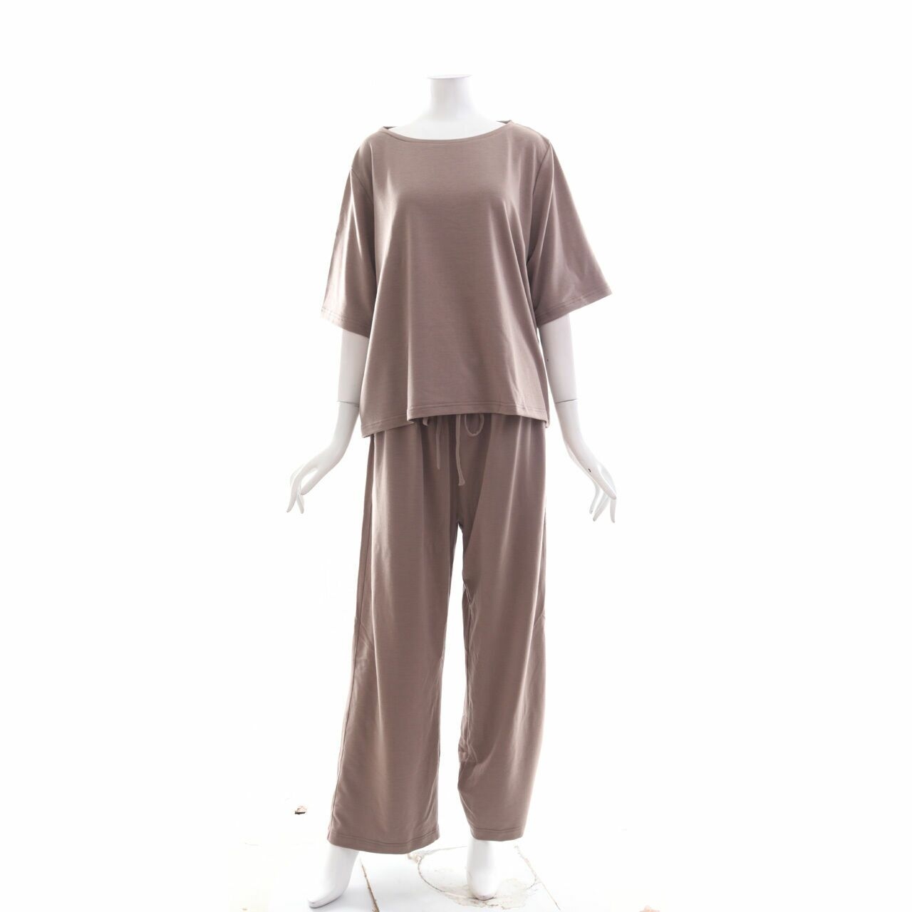 Eunoia Taupe Two Piece