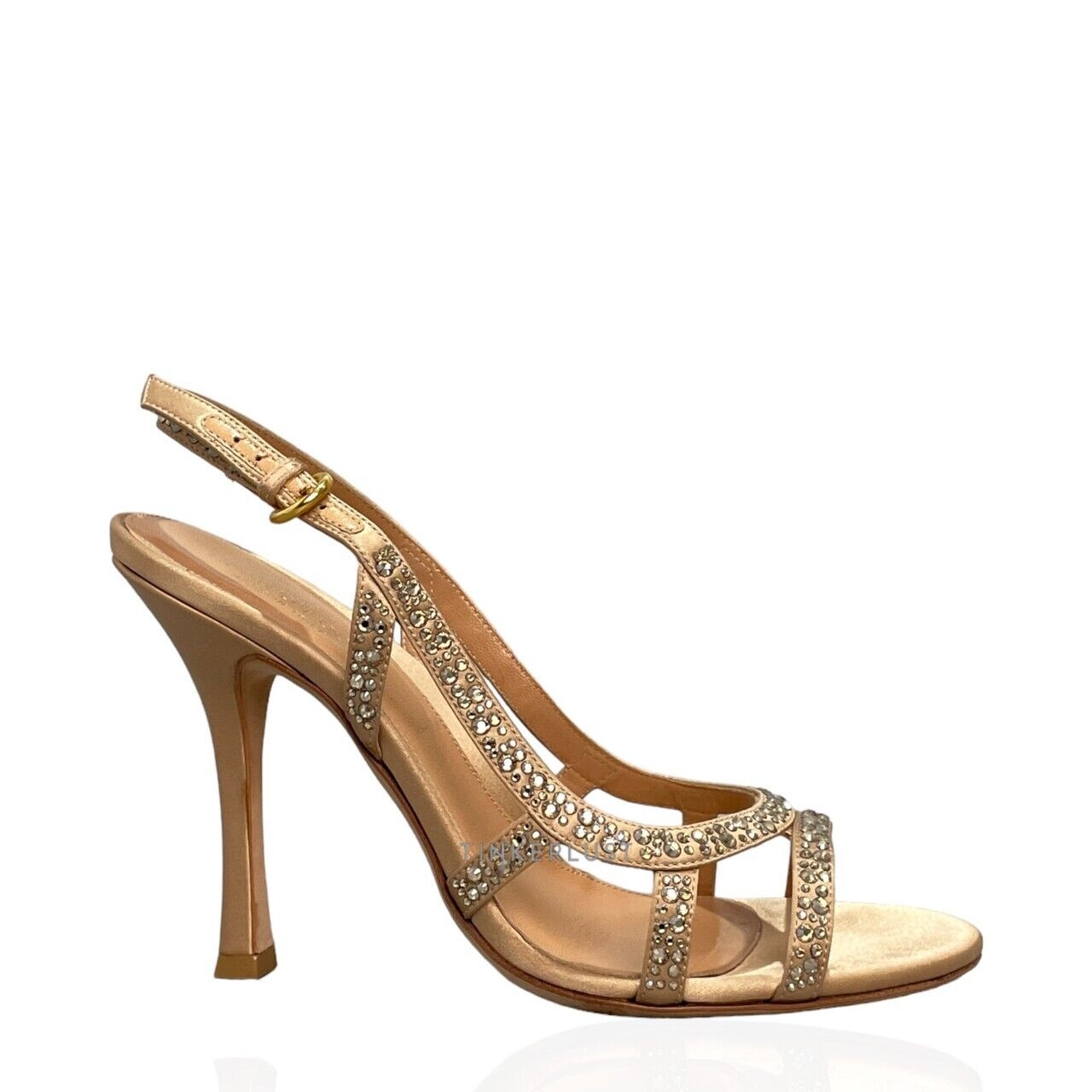 Sergio Rossi Gold Heels