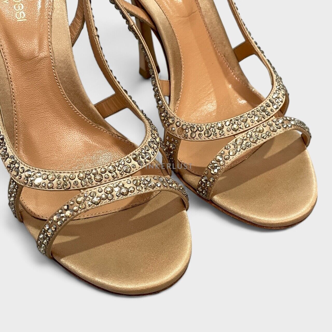 Sergio Rossi Gold Heels