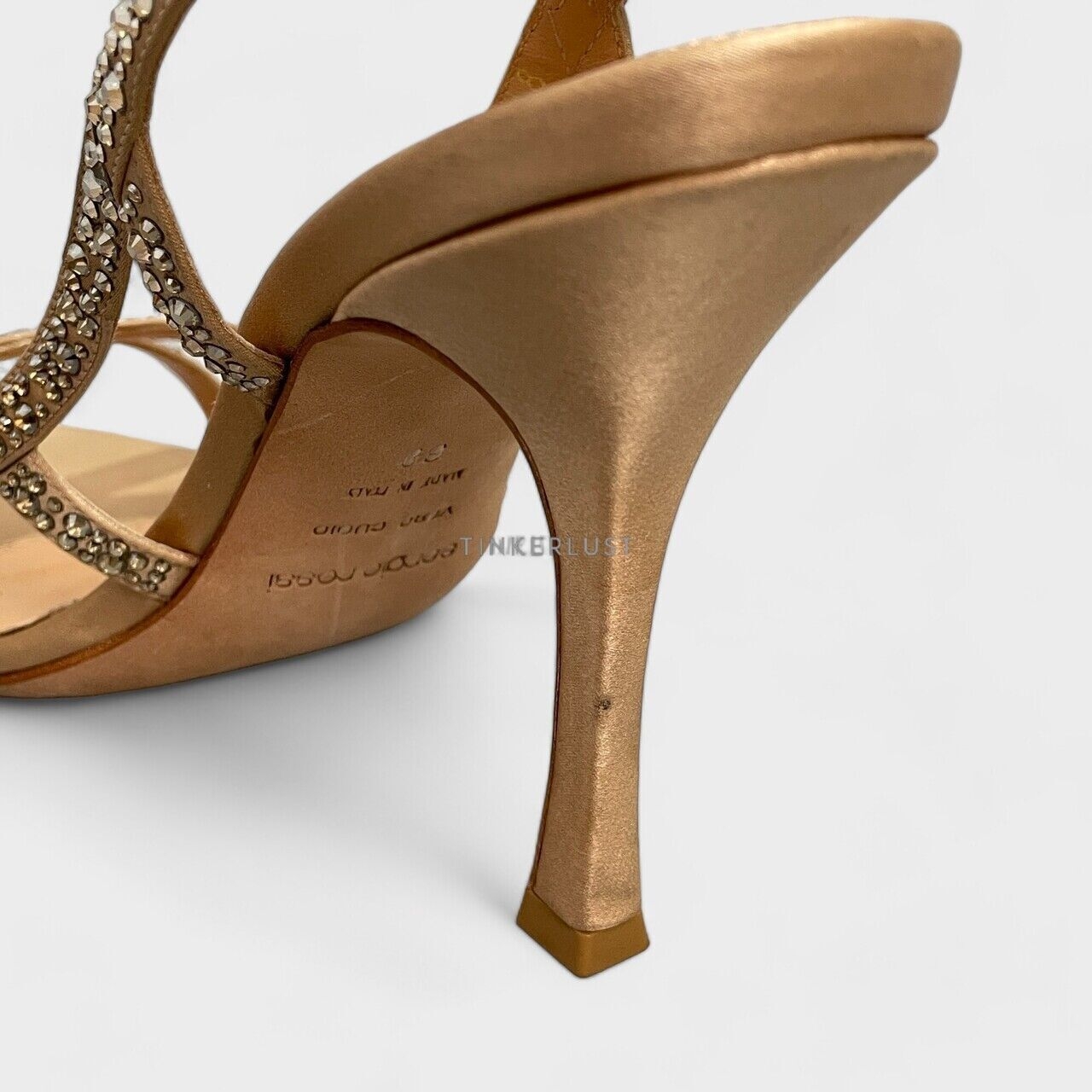 Sergio Rossi Gold Heels