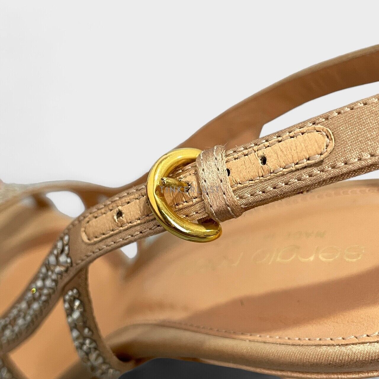 Sergio Rossi Gold Heels